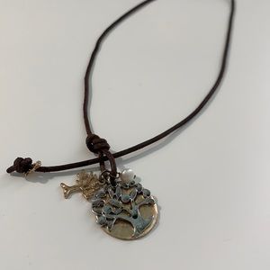 Necklace with Tree Pendant